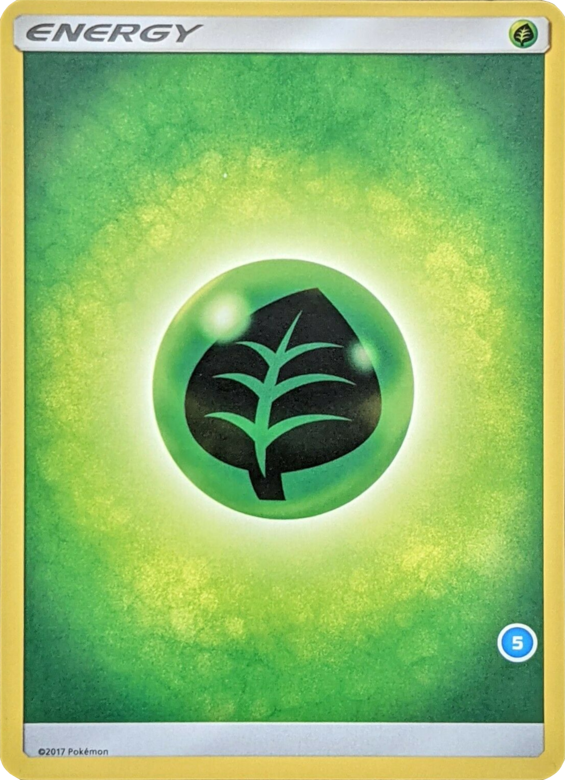 Grass Energy (Deck Exclusive #5) [Sun & Moon: Trainer Kit - Alolan Ninetales] | I Want That Stuff Brandon