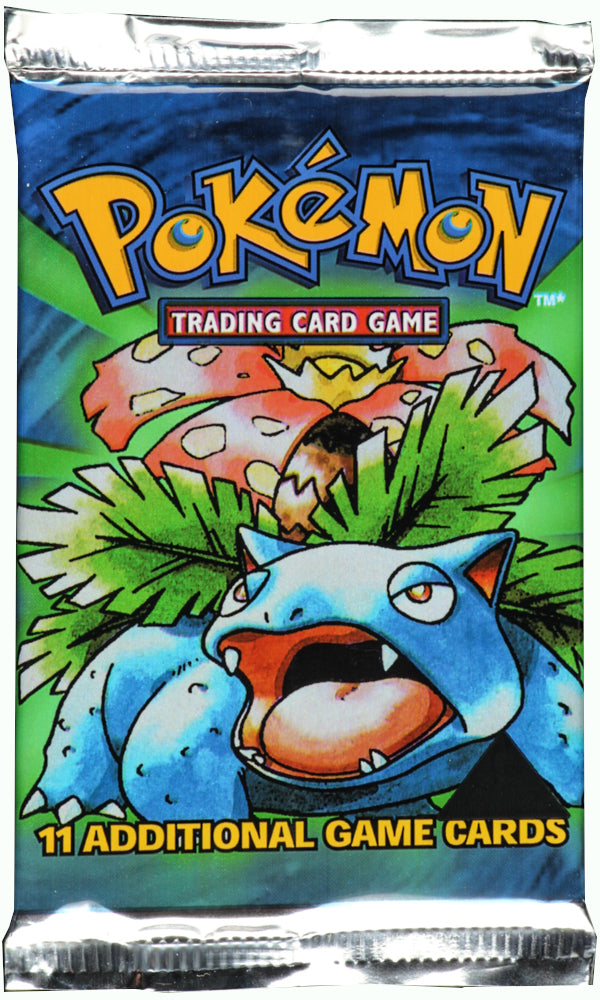 Base Set - Booster Pack (1st Edition/Black Triangle Error) | I Want That Stuff Brandon