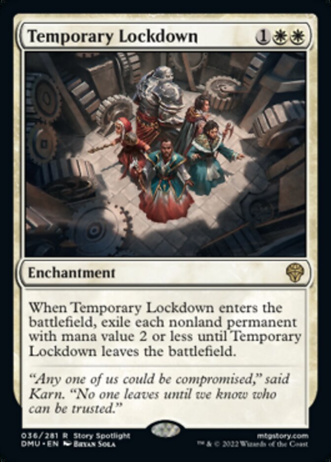 Temporary Lockdown [Dominaria United] | I Want That Stuff Brandon