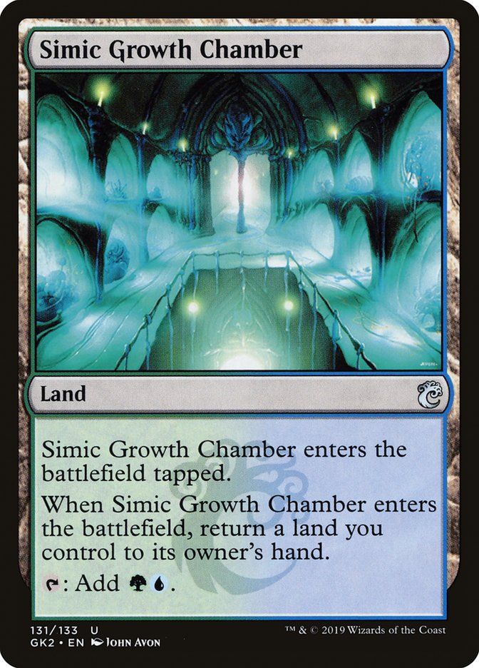Simic Growth Chamber [Ravnica Allegiance Guild Kit] | I Want That Stuff Brandon
