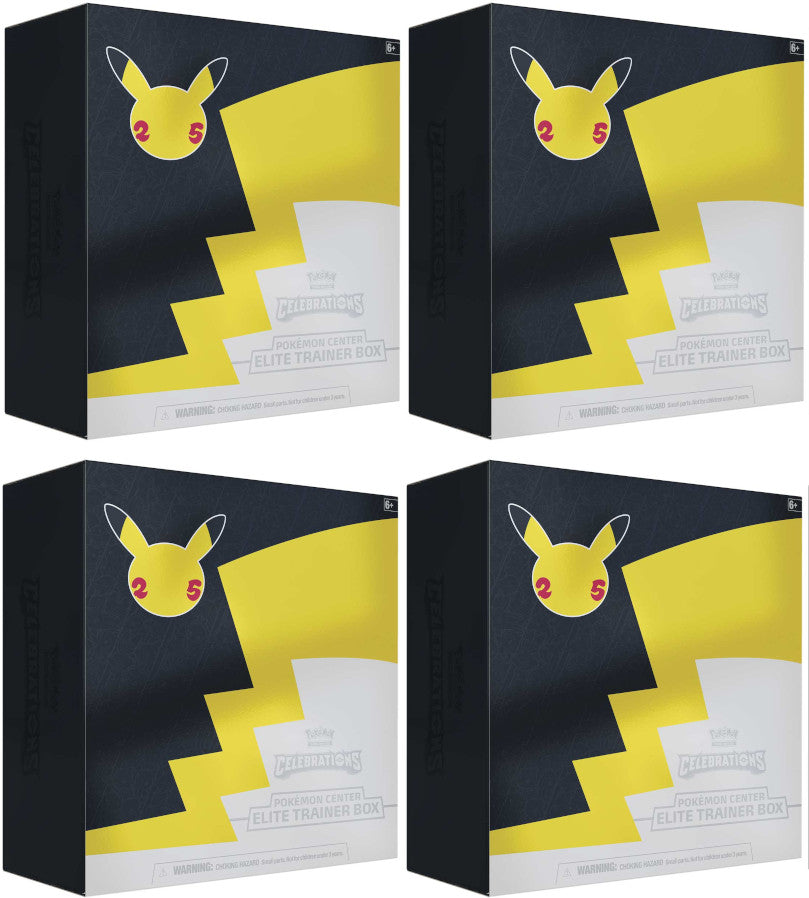 Celebrations: 25th Anniversary - Elite Trainer Box Case (Pokemon Center Exclusive) | I Want That Stuff Brandon