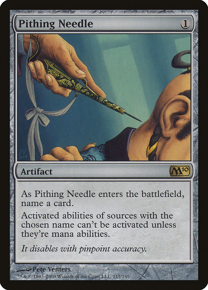 Pithing Needle [Magic 2010] | I Want That Stuff Brandon