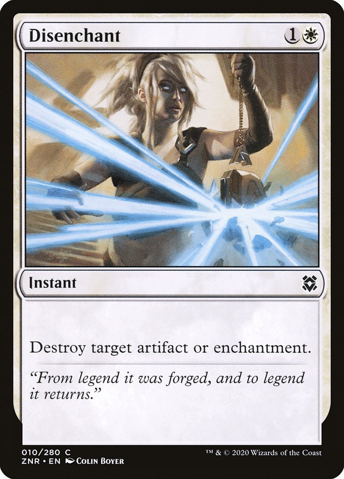 Disenchant [Zendikar Rising] | I Want That Stuff Brandon