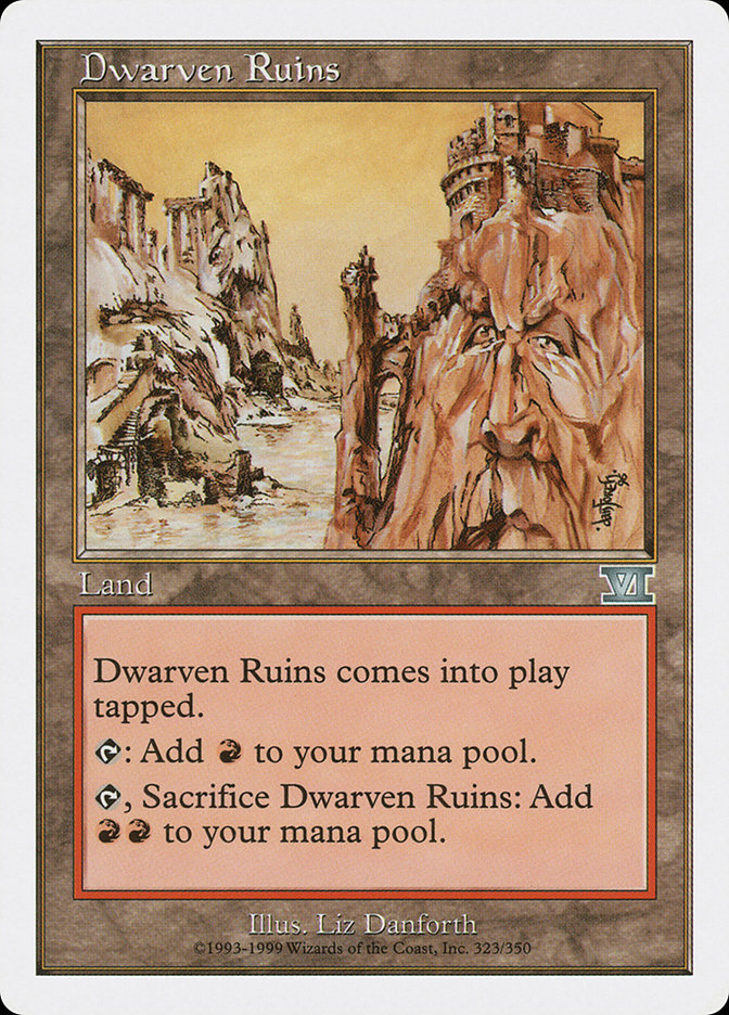 Dwarven Ruins [Classic Sixth Edition] | I Want That Stuff Brandon