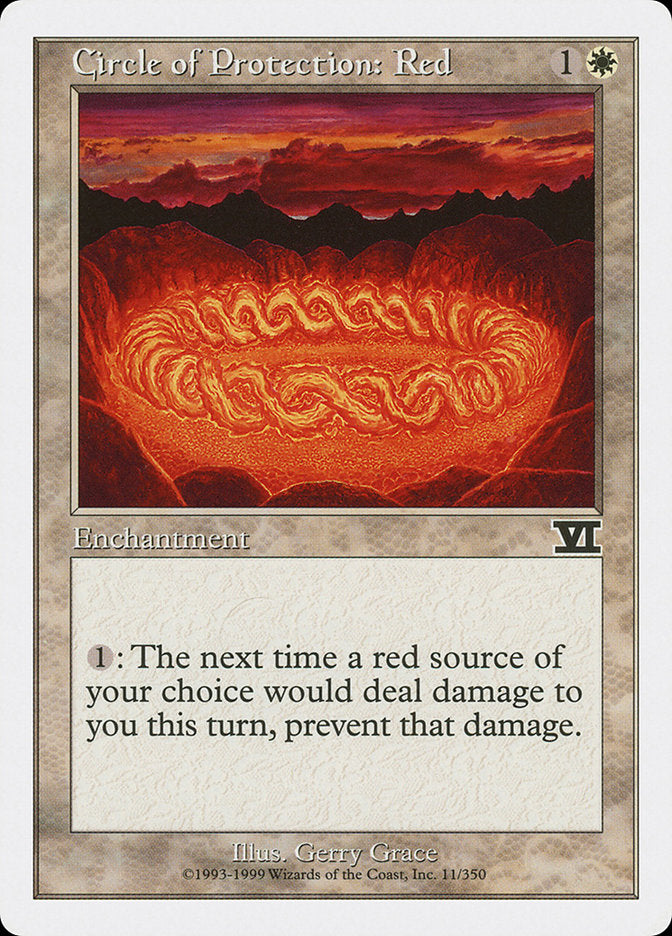 Circle of Protection: Red [Classic Sixth Edition] | I Want That Stuff Brandon