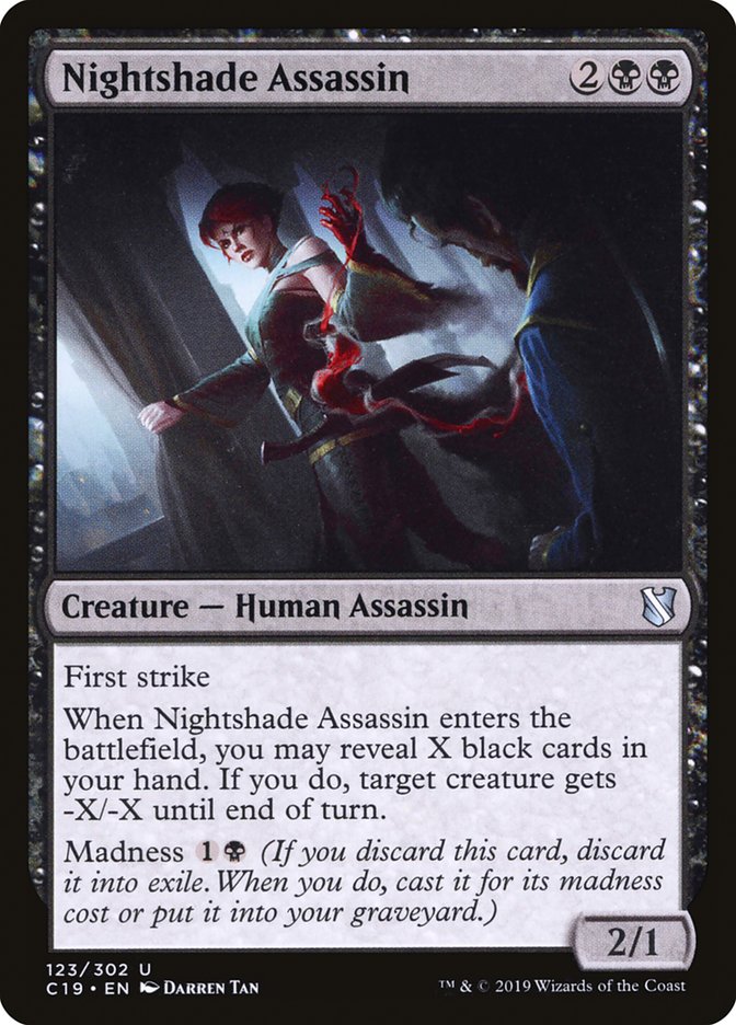 Nightshade Assassin [Commander 2019] | I Want That Stuff Brandon