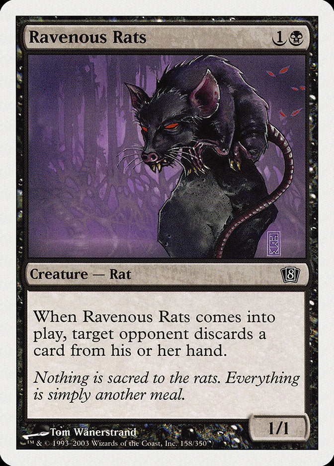 Ravenous Rats [Eighth Edition] | I Want That Stuff Brandon