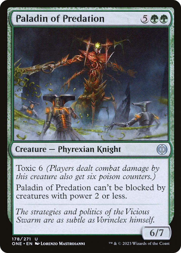 Paladin of Predation [Phyrexia: All Will Be One] | I Want That Stuff Brandon