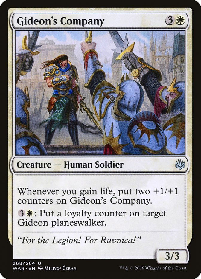 Gideon's Company [War of the Spark] | I Want That Stuff Brandon