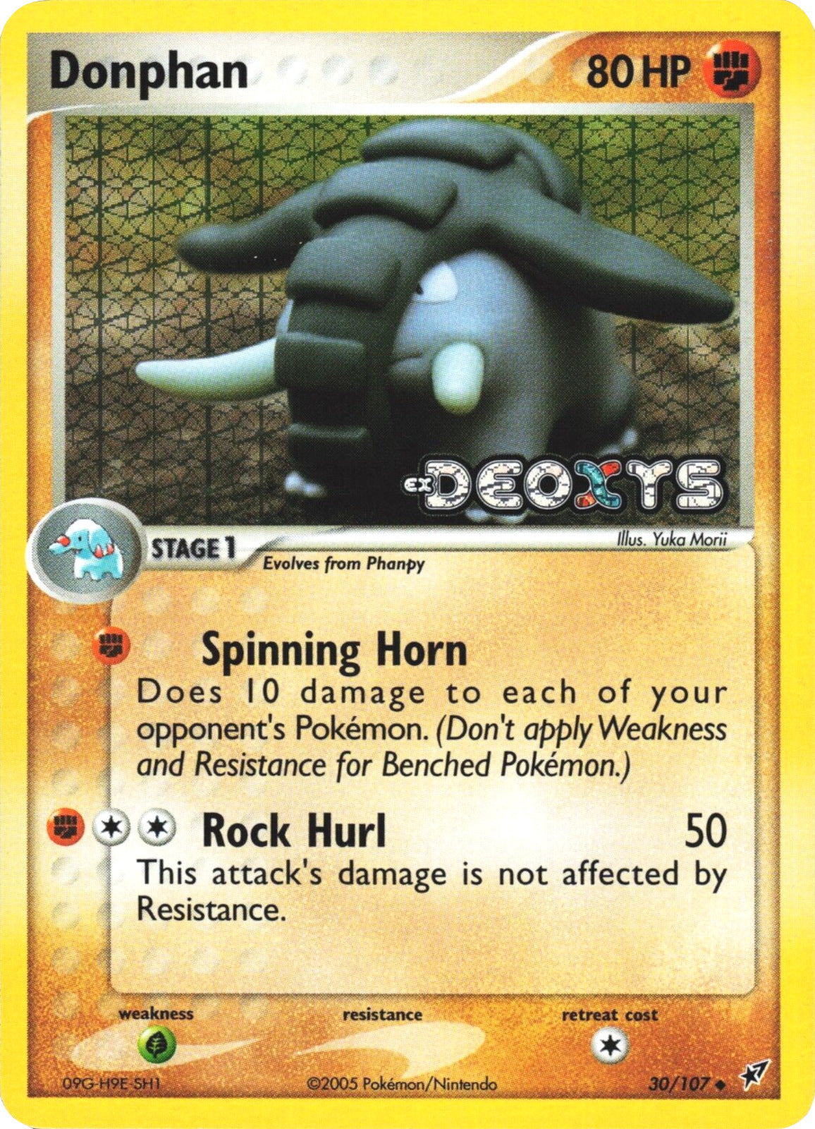 Donphan (30/107) (Stamped) [EX: Deoxys] | I Want That Stuff Brandon