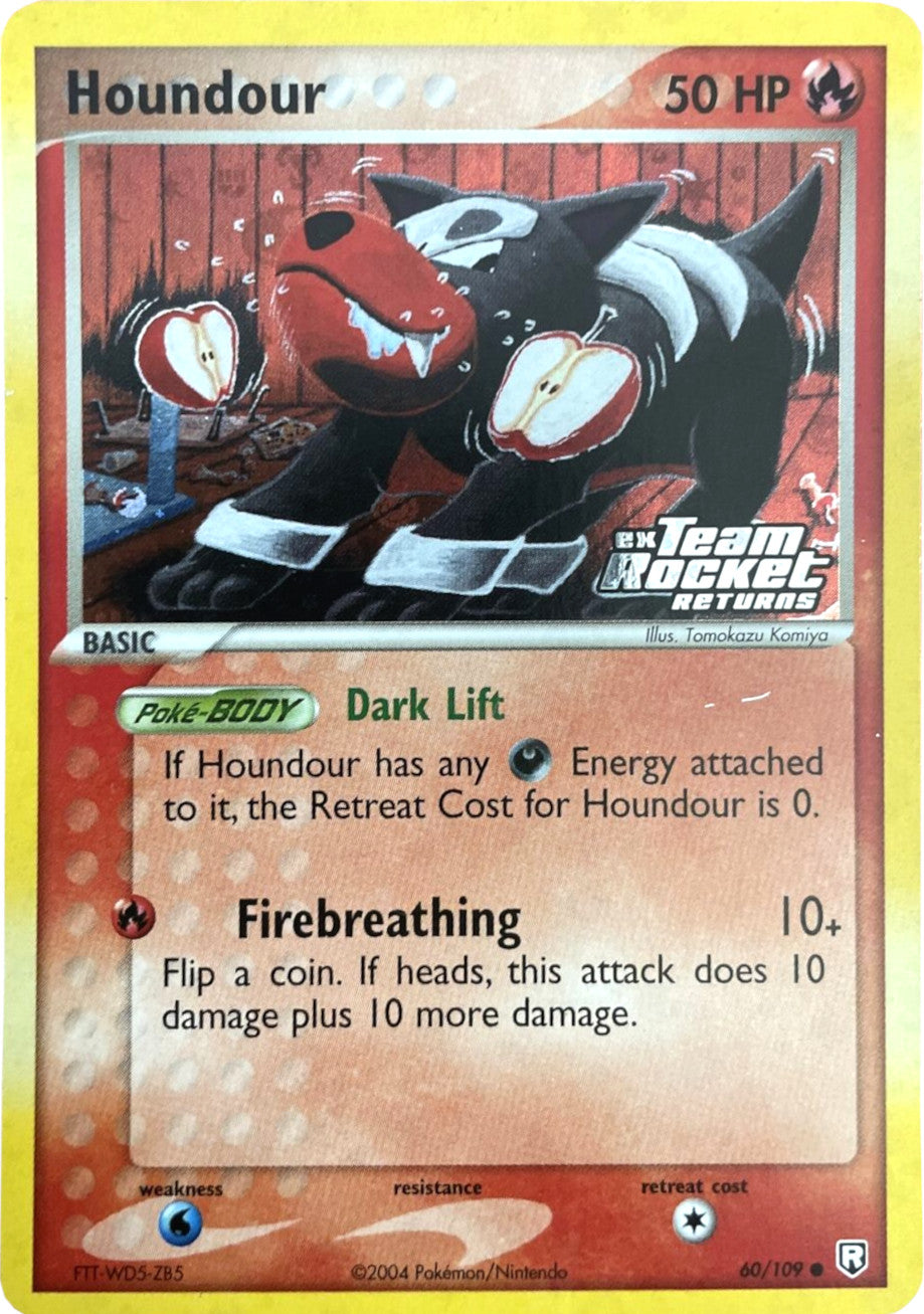 Houndour (60/109) (Stamped) [EX: Team Rocket Returns] | I Want That Stuff Brandon