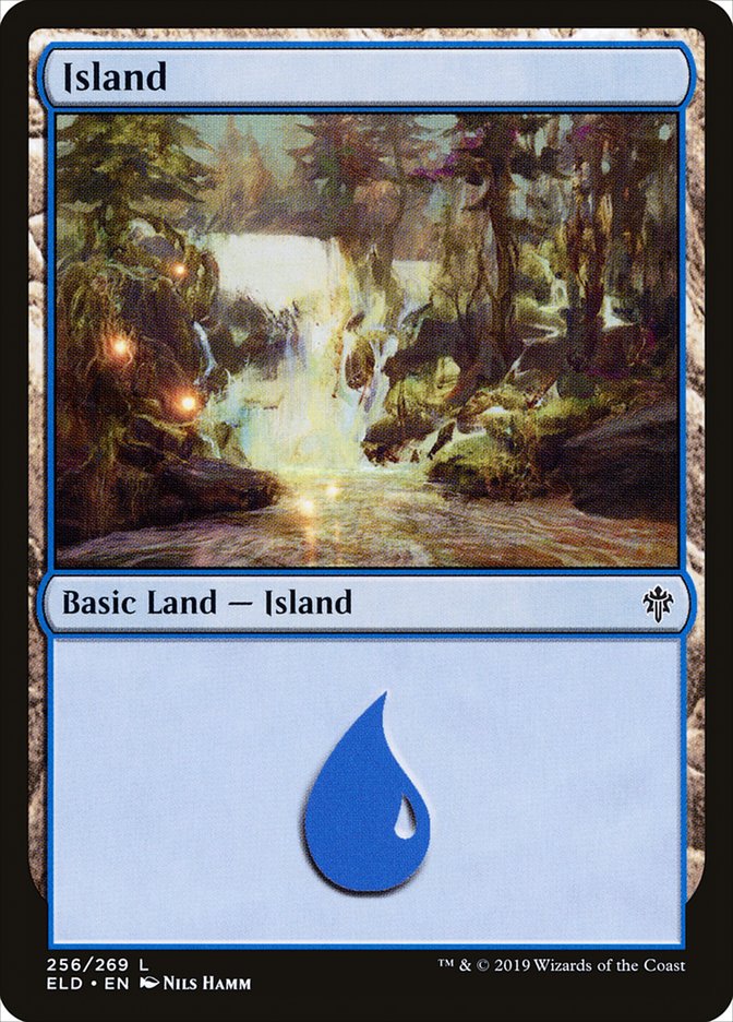 Island (256) [Throne of Eldraine] | I Want That Stuff Brandon