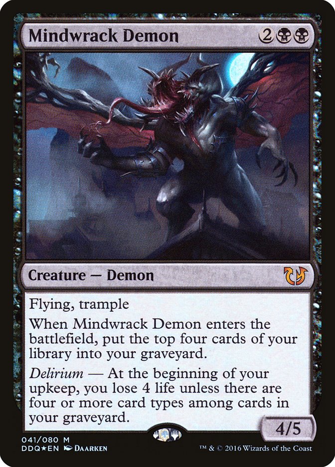 Mindwrack Demon [Duel Decks: Blessed vs. Cursed] | I Want That Stuff Brandon