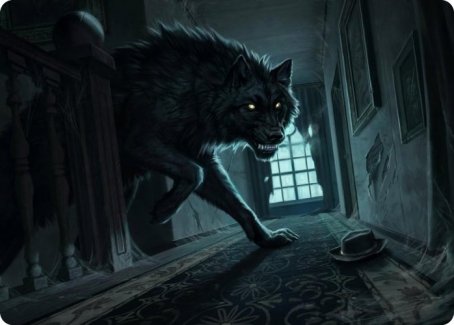 Primal Adversary Art Card [Innistrad: Midnight Hunt Art Series] | I Want That Stuff Brandon