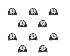 Flesh Tearers Shoulder Pads | I Want That Stuff Brandon