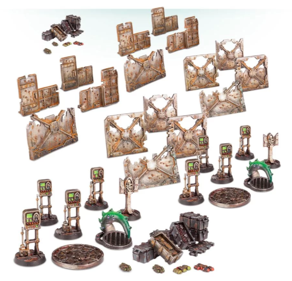 Necromunda Barricades and Objectives | I Want That Stuff Brandon