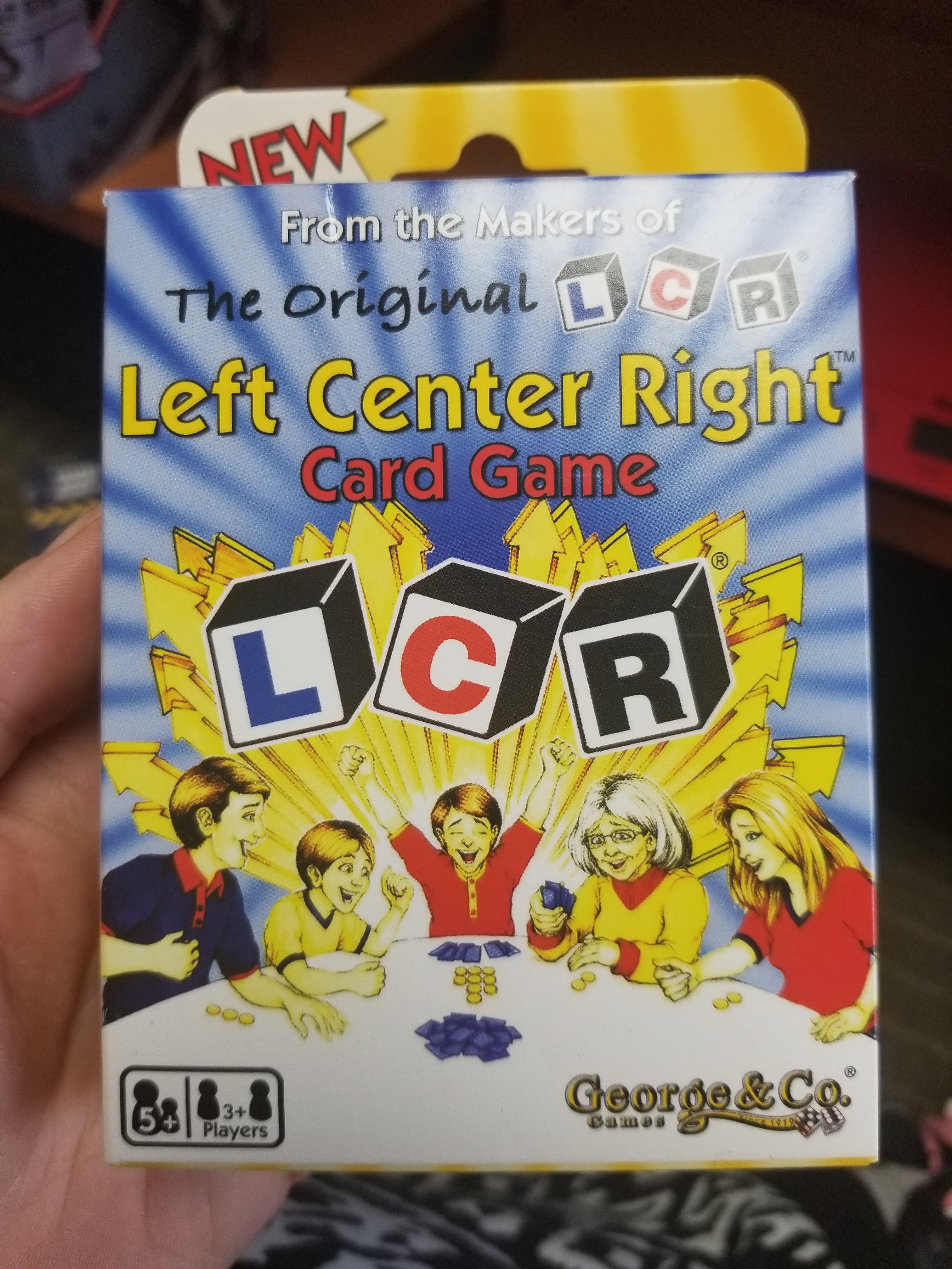 Left Center Right Card Game | I Want That Stuff Brandon
