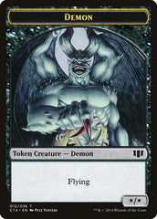 Demon (012/036) // Zombie (016/036) Double-Sided Token [Commander 2014 Tokens] | I Want That Stuff Brandon