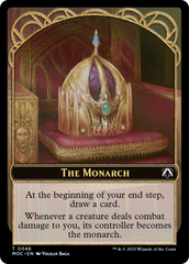 The Monarch // Shapeshifter Double-Sided Token [March of the Machine Commander Tokens] | I Want That Stuff Brandon