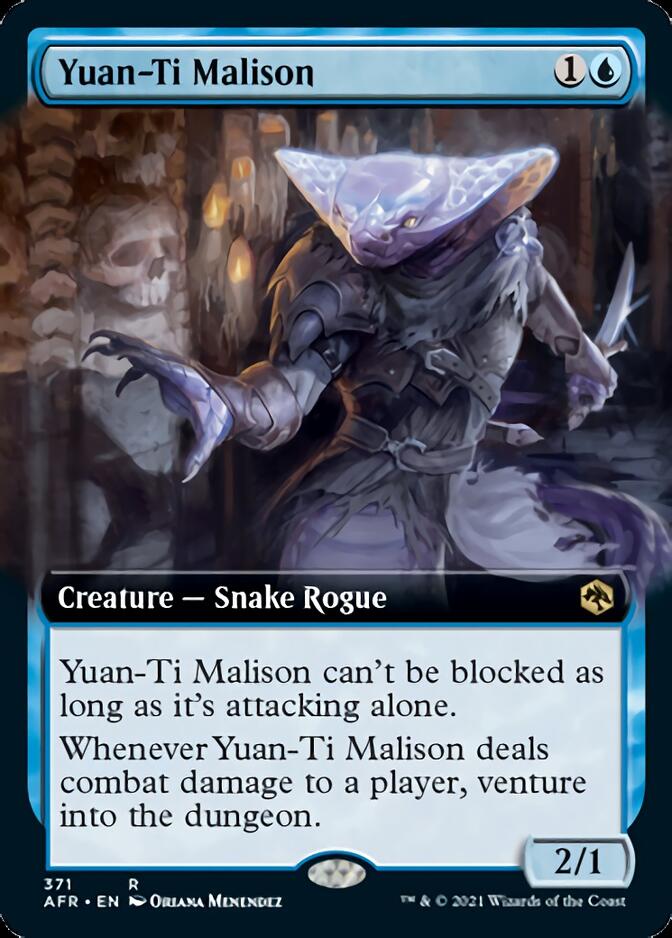 Yuan-Ti Malison (Extended Art) [Dungeons & Dragons: Adventures in the Forgotten Realms] | I Want That Stuff Brandon