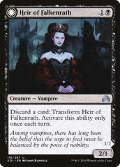 Heir of Falkenrath // Heir to the Night [Shadows over Innistrad] | I Want That Stuff Brandon