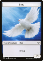 Bird // Cat Double-Sided Token [Phyrexia: All Will Be One Commander Tokens] | I Want That Stuff Brandon