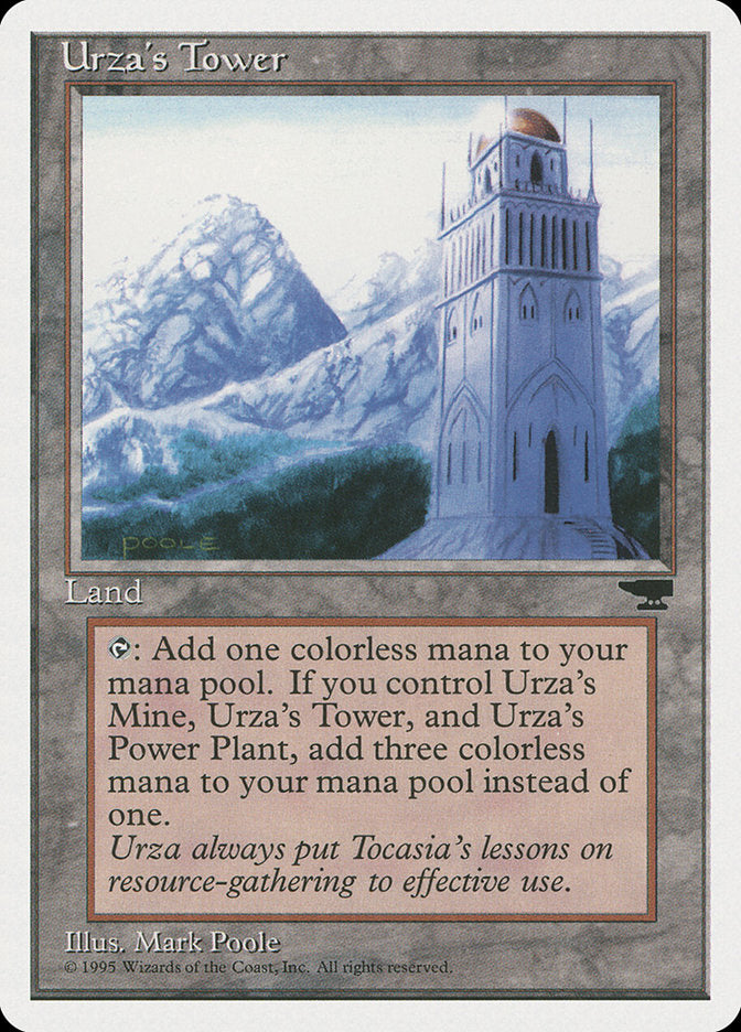 Urza's Tower (Mountains) [Chronicles] | I Want That Stuff Brandon