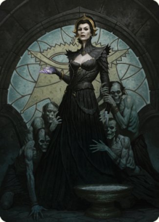 Liliana of the Veil Art Card [Dominaria United Art Series] | I Want That Stuff Brandon