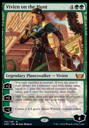 Vivien on the Hunt (Promo Pack) [Streets of New Capenna Promos] | I Want That Stuff Brandon