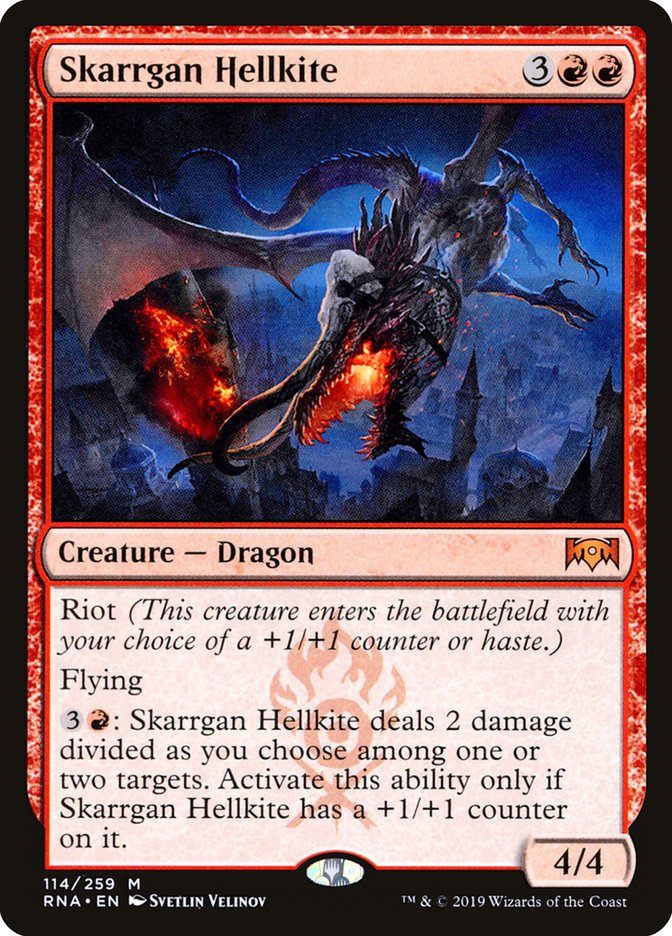 Skarrgan Hellkite [Ravnica Allegiance] | I Want That Stuff Brandon