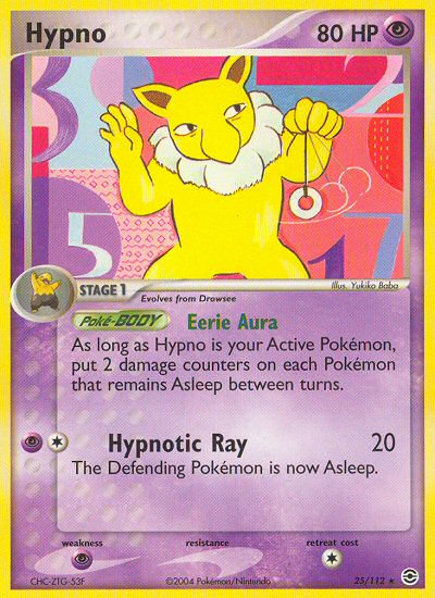 Hypno (25/112) [EX: FireRed & LeafGreen] | I Want That Stuff Brandon