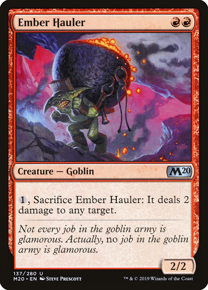 Ember Hauler [Core Set 2020] | I Want That Stuff Brandon