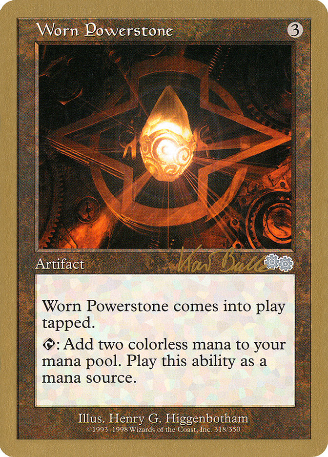 Worn Powerstone (Kai Budde) [World Championship Decks 1999] | I Want That Stuff Brandon