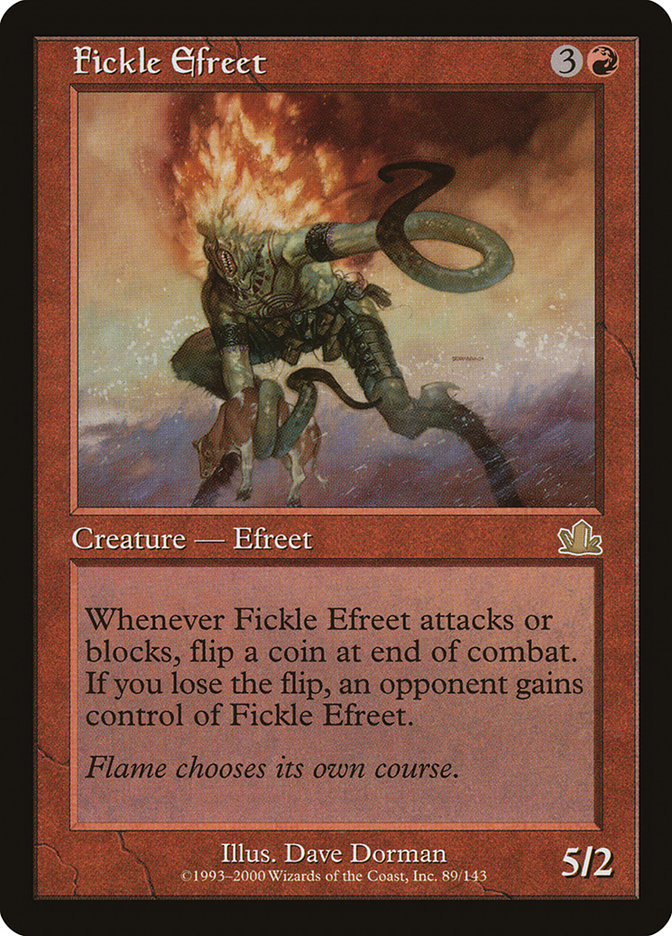 Fickle Efreet [Prophecy] | I Want That Stuff Brandon