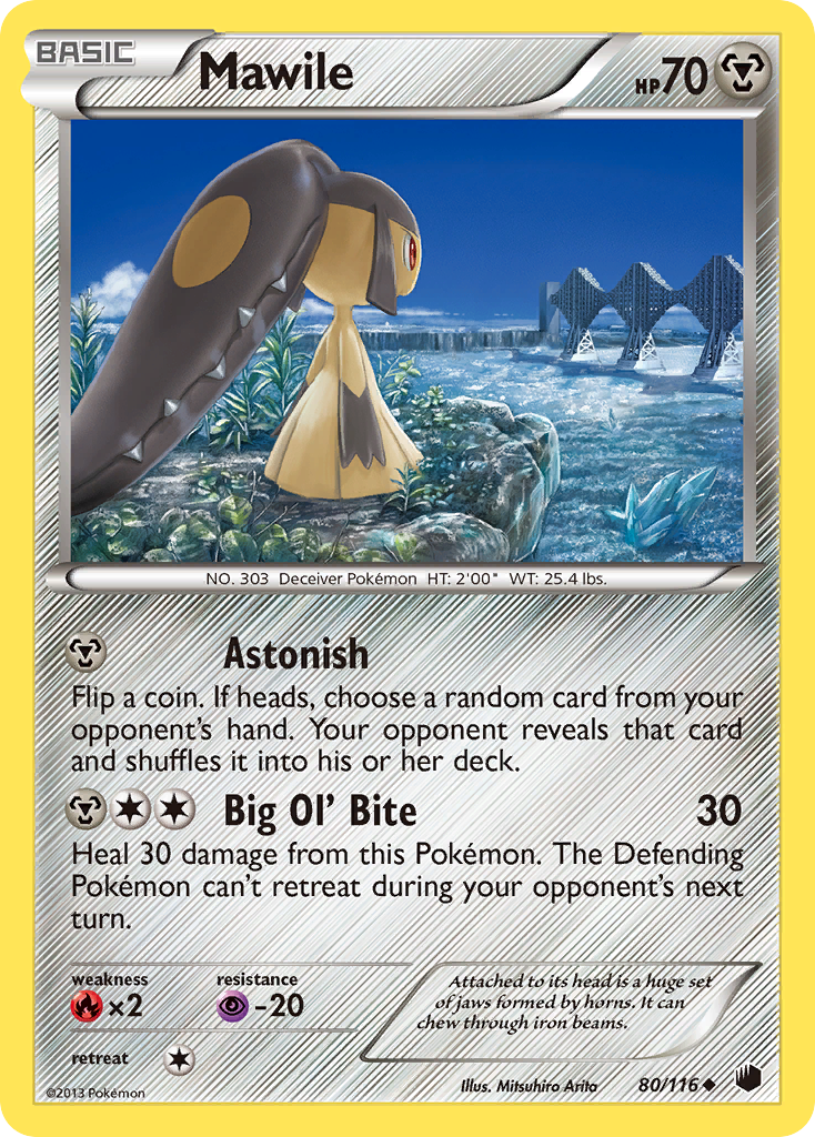 Mawile (80/116) [Black & White: Plasma Freeze] | I Want That Stuff Brandon
