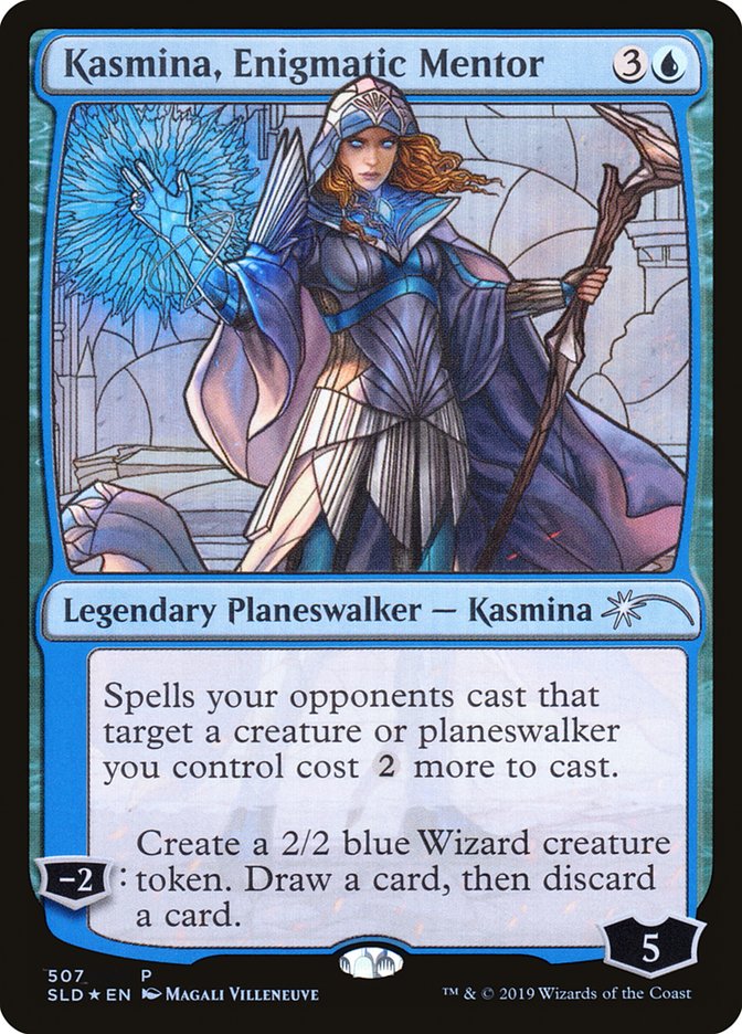 Kasmina, Enigmatic Mentor (Stained Glass) [Secret Lair Drop Promos] | I Want That Stuff Brandon