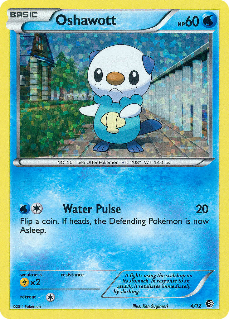 Oshawott (4/12) [McDonald's Promos: 2011 Collection] | I Want That Stuff Brandon