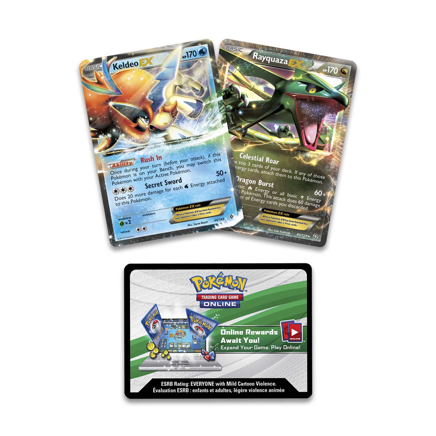 XY: Steam Siege - Battle Arena Decks (Rayquaza vs. Keldeo) | I Want That Stuff Brandon
