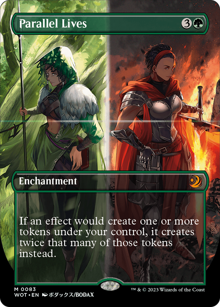 Parallel Lives (Anime Borderless) [Wilds of Eldraine: Enchanting Tales] | I Want That Stuff Brandon