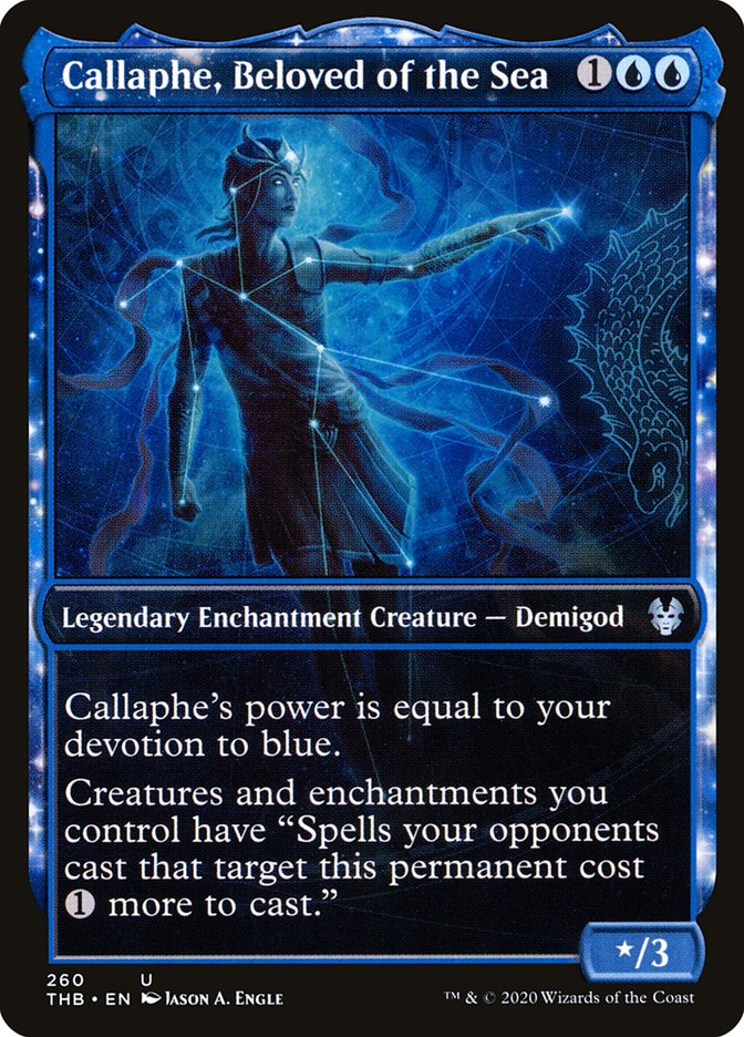Callaphe, Beloved of the Sea (Showcase) [Theros Beyond Death] | I Want That Stuff Brandon