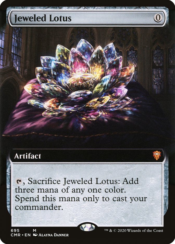 Jeweled Lotus (Extended Art) [Commander Legends] | I Want That Stuff Brandon