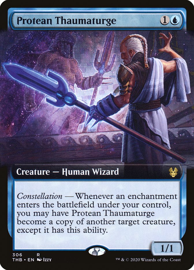 Protean Thaumaturge (Extended Art) [Theros Beyond Death] | I Want That Stuff Brandon