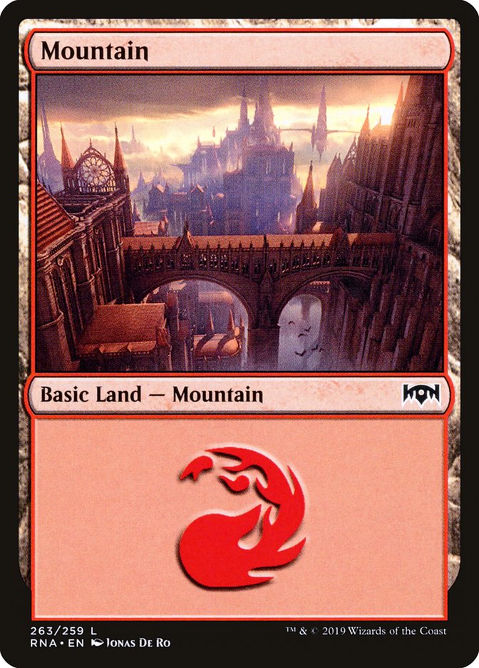 Mountain (263) [Ravnica Allegiance] | I Want That Stuff Brandon