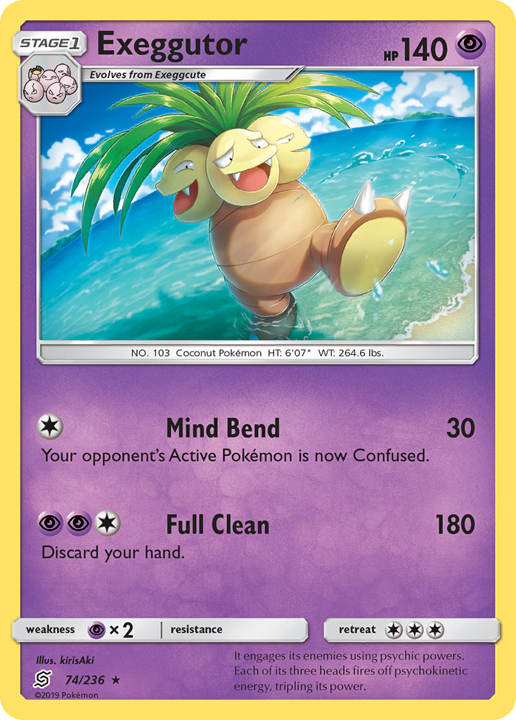 Exeggutor (74/236) [Sun & Moon: Unified Minds] | I Want That Stuff Brandon