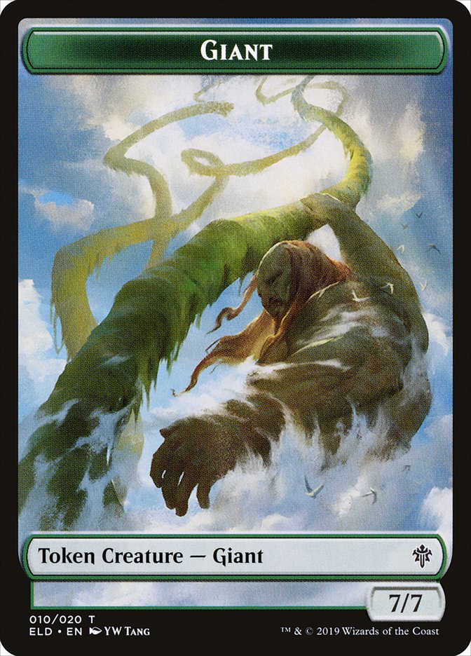 Giant Token [Throne of Eldraine Tokens] | I Want That Stuff Brandon