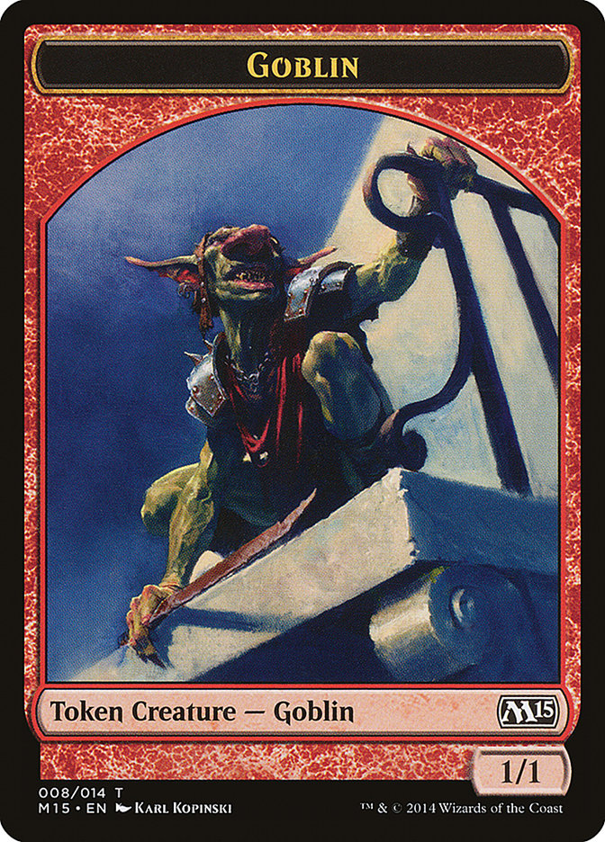 Goblin Token [Magic 2015 Tokens] | I Want That Stuff Brandon