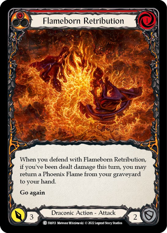Flameborn Retribution [FAI013] (Uprising Fai Blitz Deck) | I Want That Stuff Brandon