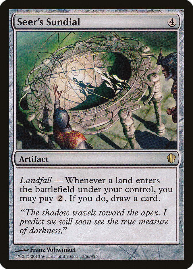 Seer's Sundial [Commander 2013] | I Want That Stuff Brandon