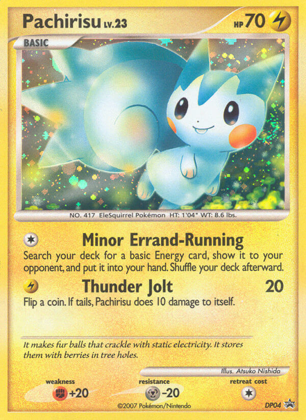 Pachirisu (DP04) [Diamond & Pearl: Black Star Promos] | I Want That Stuff Brandon