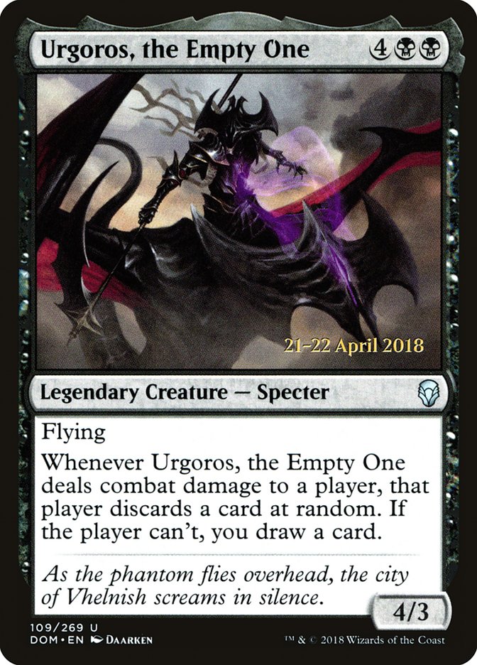 Urgoros, the Empty One [Dominaria Prerelease Promos] | I Want That Stuff Brandon